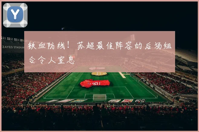铁血防线!苏超最佳阵容的后场组合令人窒息
